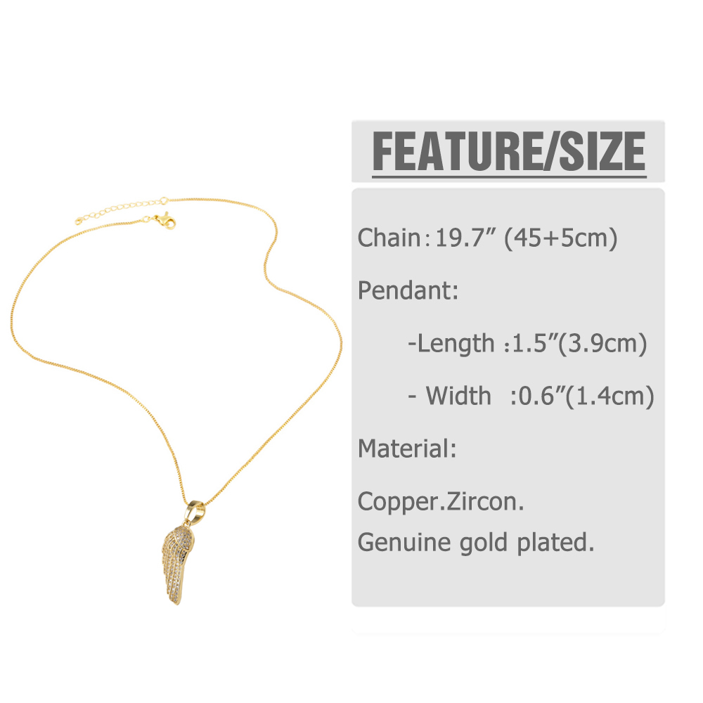 AS Jewelry European And American Cross-Border Hot-Selling Full Zircon Heart Pendant Necklace Copper Gold-Plated Clavicle Chain Nkn97