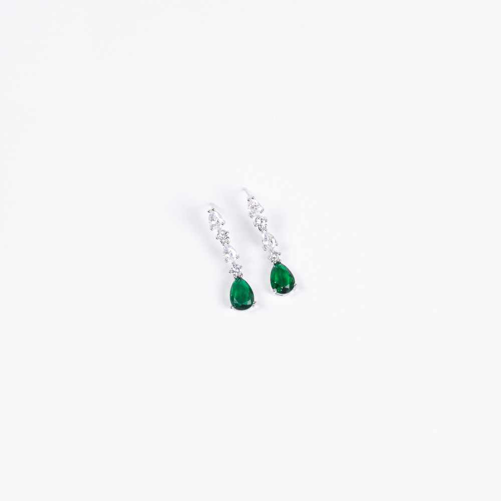 New New Style Bridal Set Accessories Earrings Water Drop Zircon Wedding Dress Jewelry Necklace For Women With Unique Design Sense