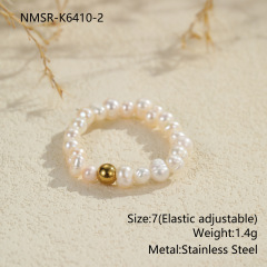 Gold Bead Ring XL0962