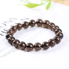 7A Natural Tea Crystal Bracelet