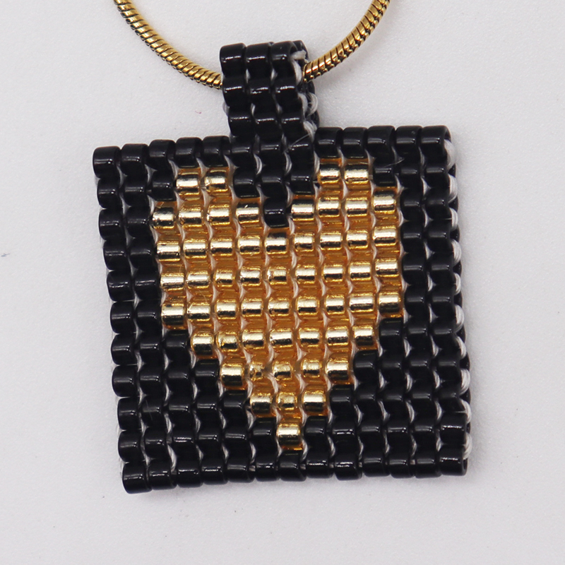 PVD Coated Gold Plated Letter Heart Shape 304 Stainless Steel Glass Ethnic Style Bohemian Classic Waterproof Non Tarnish Pendant Necklace