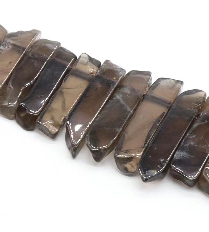 Classical Color Block Natural Stone Beaded Necklace