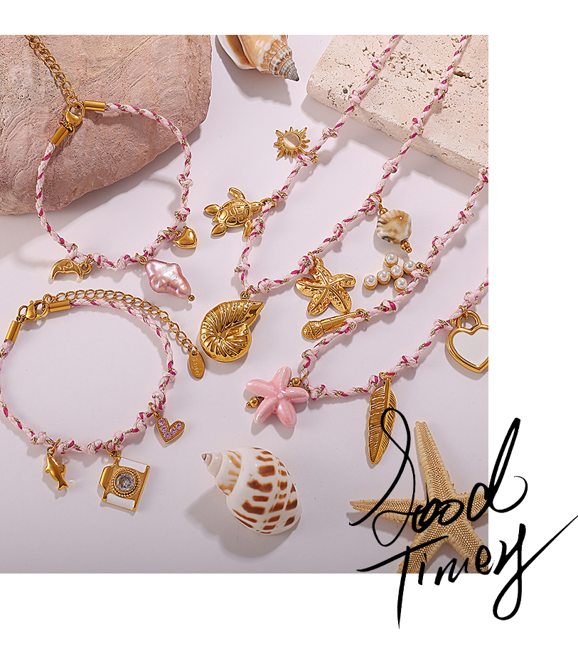 Stainless Steel Pearl Bracelet Luxury Non-fading Titanium Steel Jewelry Pendant Fashionable  Style Accessories