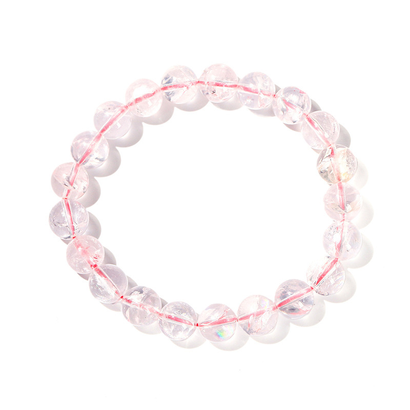 JD Jewelry Natural Pink Aries Seven-Color Starlight Crystal Bracelet Fashion High-End Round Bead Accessories For Women