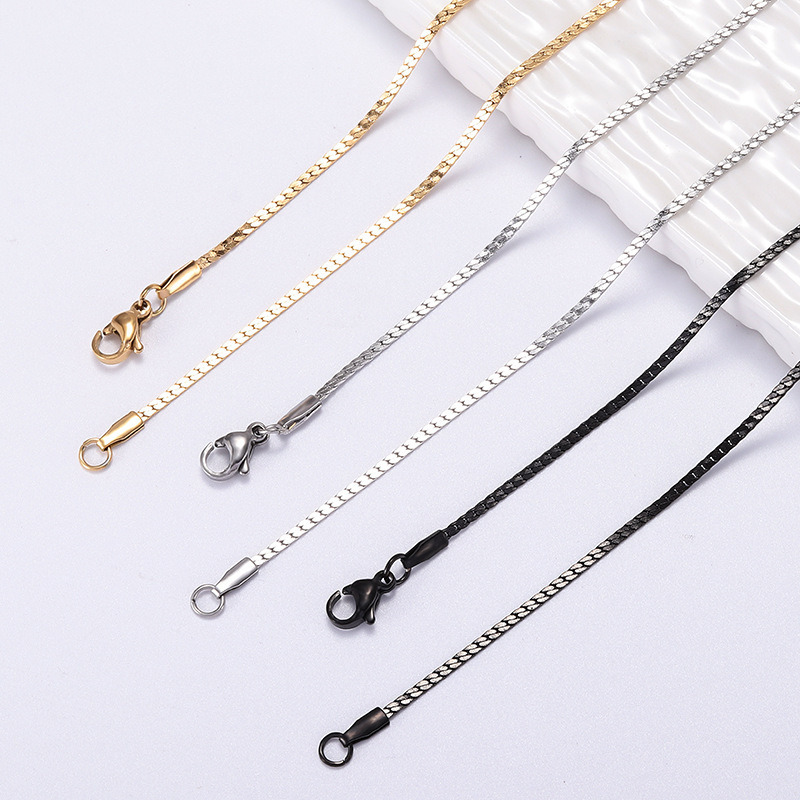 Geometric Titanium Steel Necklace