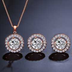 White Rose Gold Plated