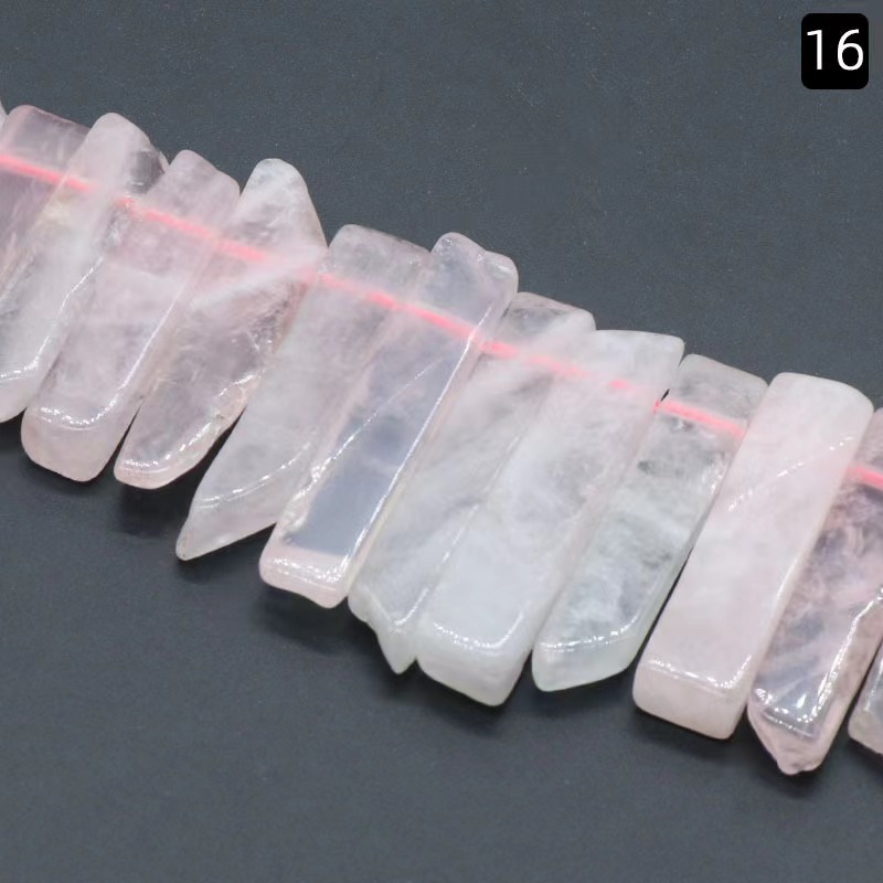 Classical Color Block Natural Stone Beaded Necklace
