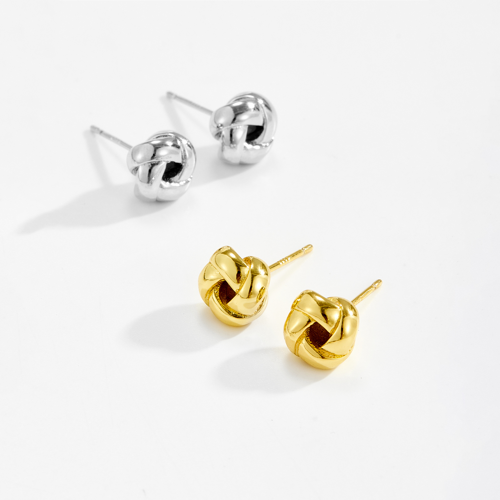 Casual Geometric Line Hoop Earrings  Personality Design Sense Fashionable Elegant Women's Jewelry Accessories