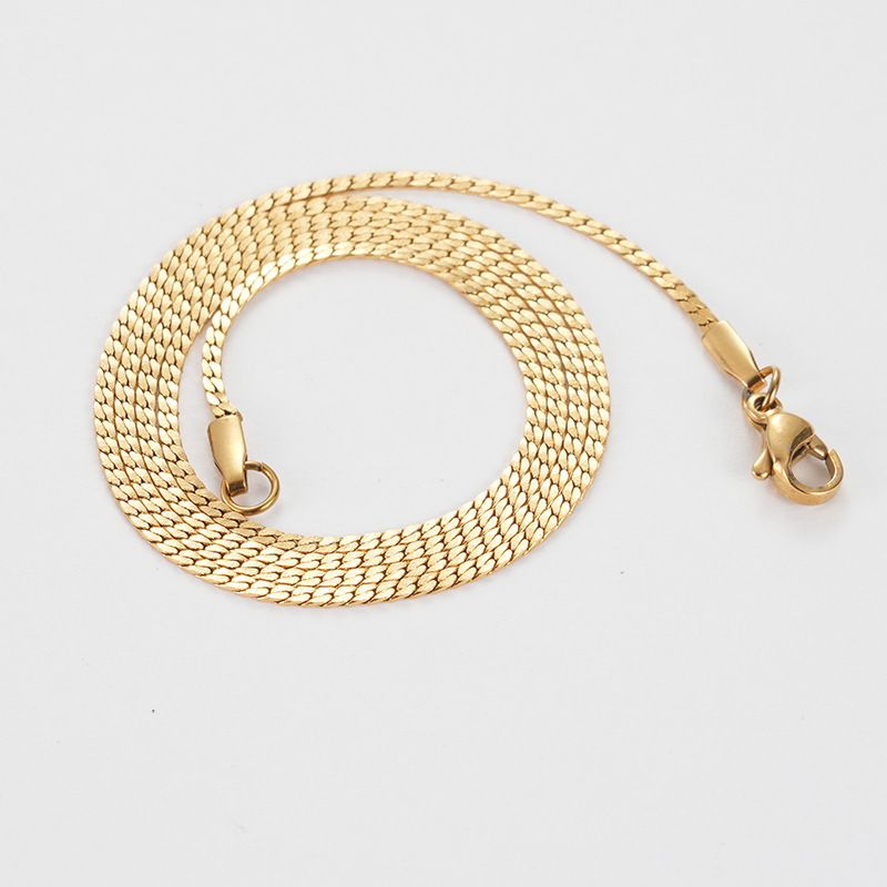 Geometric Titanium Steel Necklace