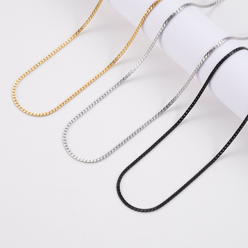 Geometric Titanium Steel Necklace