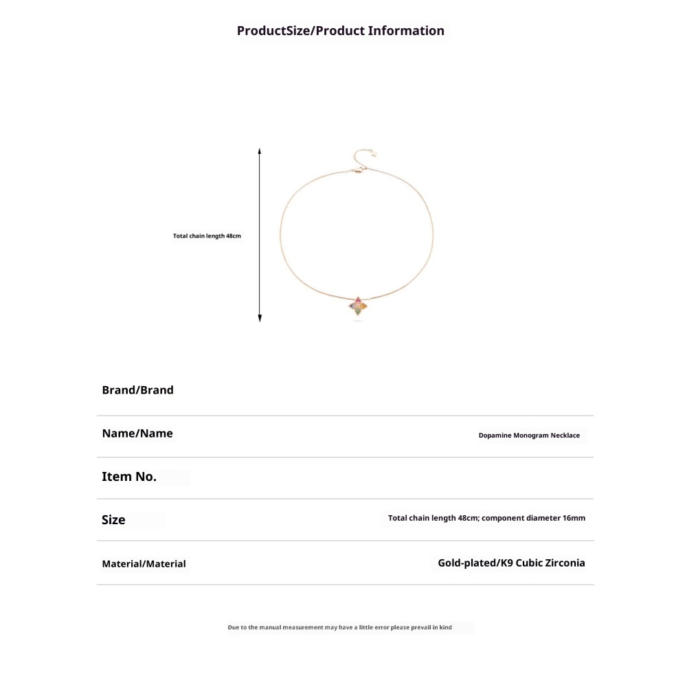 Luxurious Colorful Dopaamine Necklace And Earring Set For Women With Leaf Design Fake Diamond Fashion Jewelry Accessories