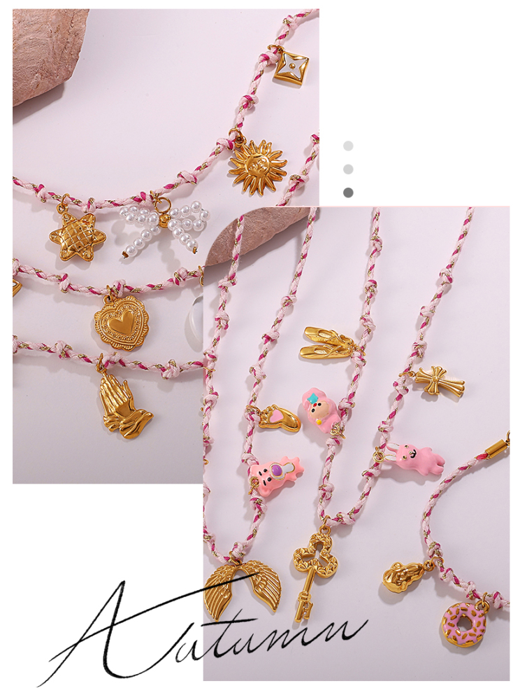 Stainless Steel Pearl Bracelet Luxury Non-fading Titanium Steel Jewelry Pendant Fashionable  Style Accessories