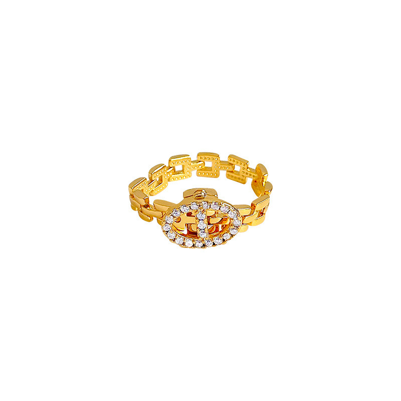 Geometric Brass Elegant Rings Bracelets