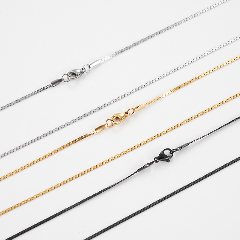 Geometric Titanium Steel Necklace