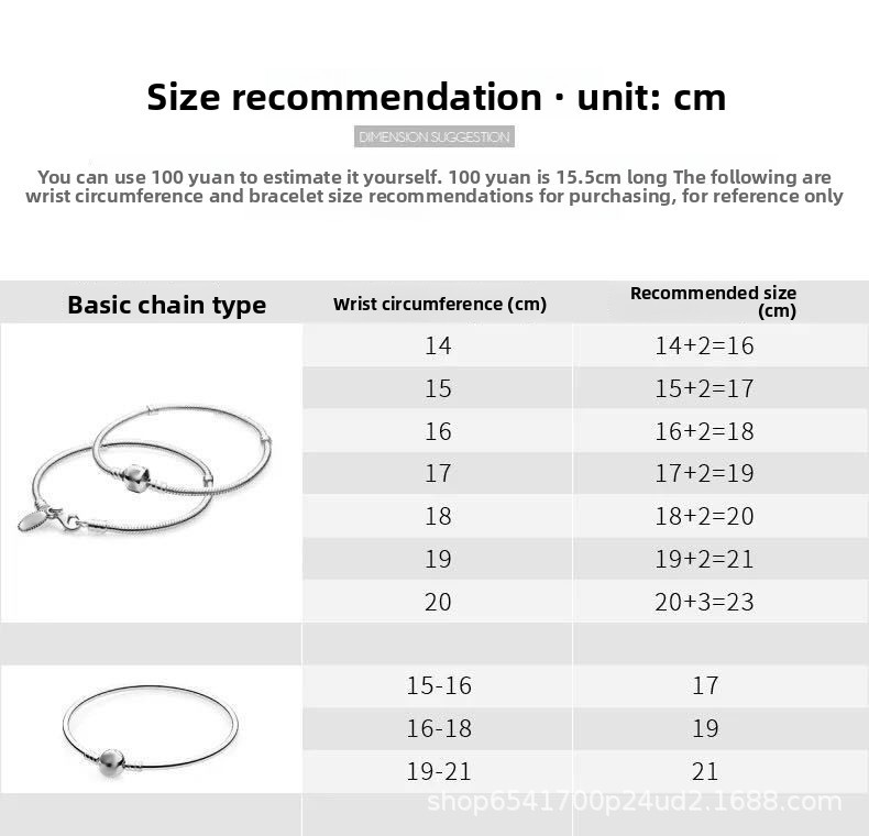 Panhui S925 White Bronze Necklace Silver Plated New ME Series Bead Bond Couple Bracelets Fashionable Jewelry Accessories