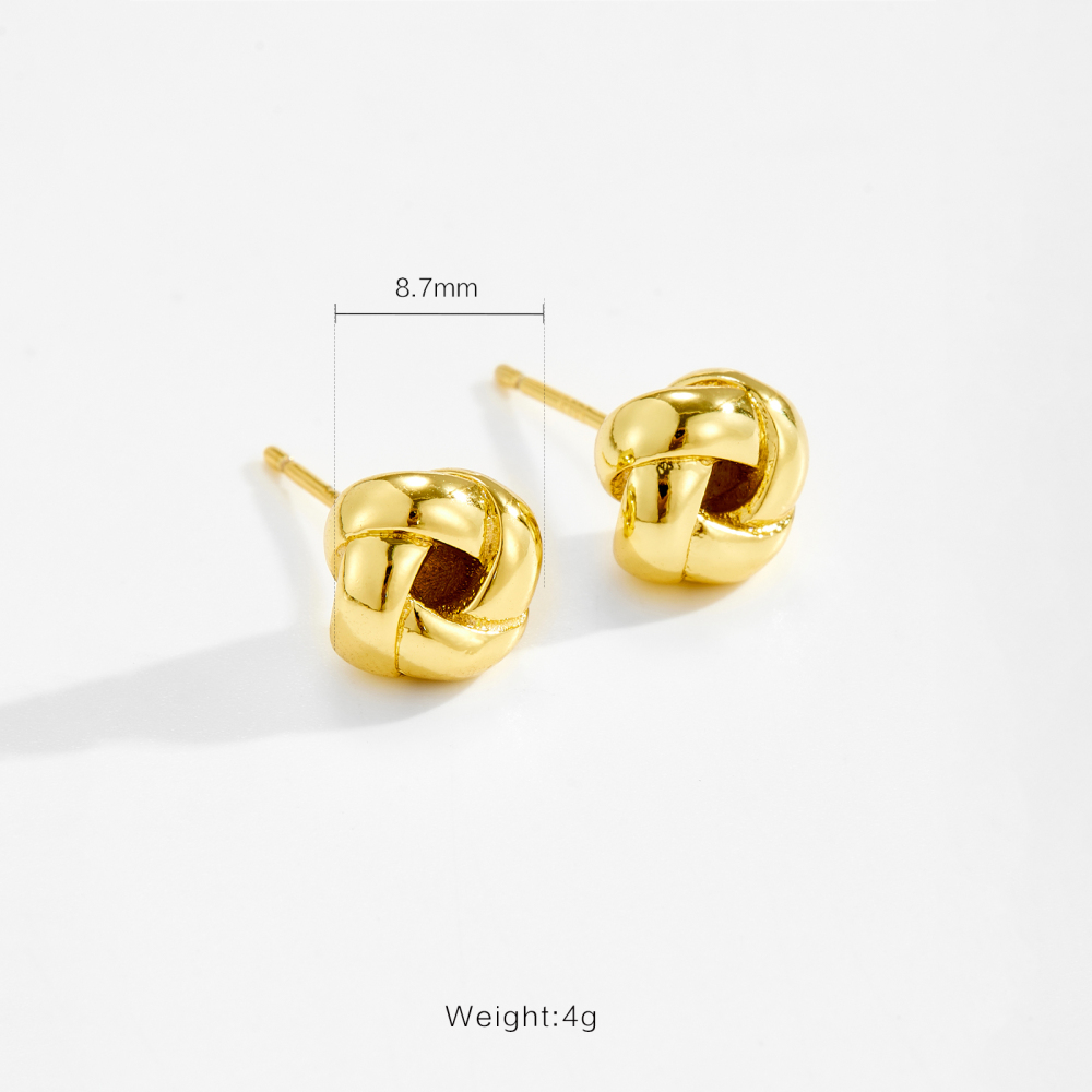 Casual Geometric Line Hoop Earrings  Personality Design Sense Fashionable Elegant Women's Jewelry Accessories