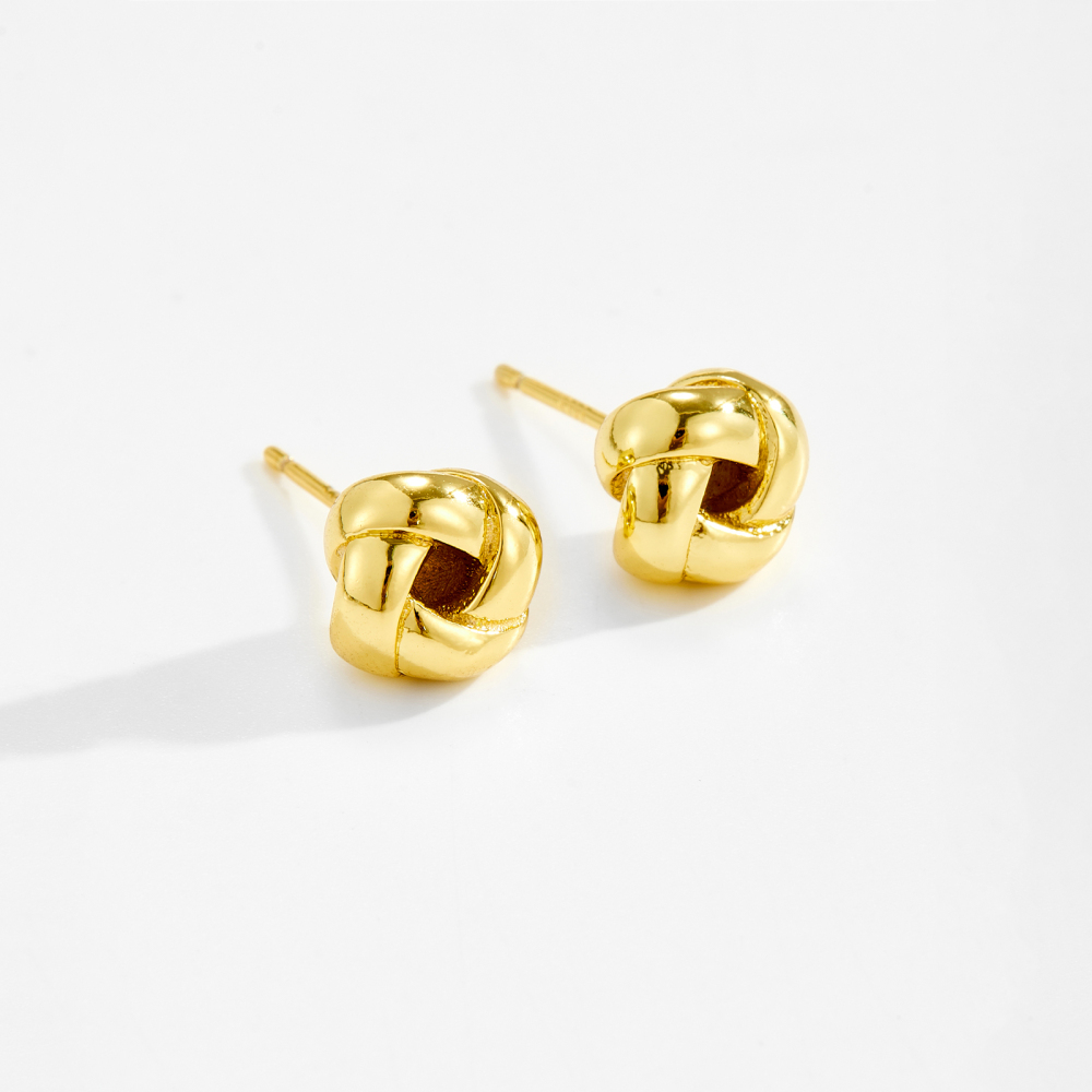 Casual Geometric Line Hoop Earrings  Personality Design Sense Fashionable Elegant Women's Jewelry Accessories