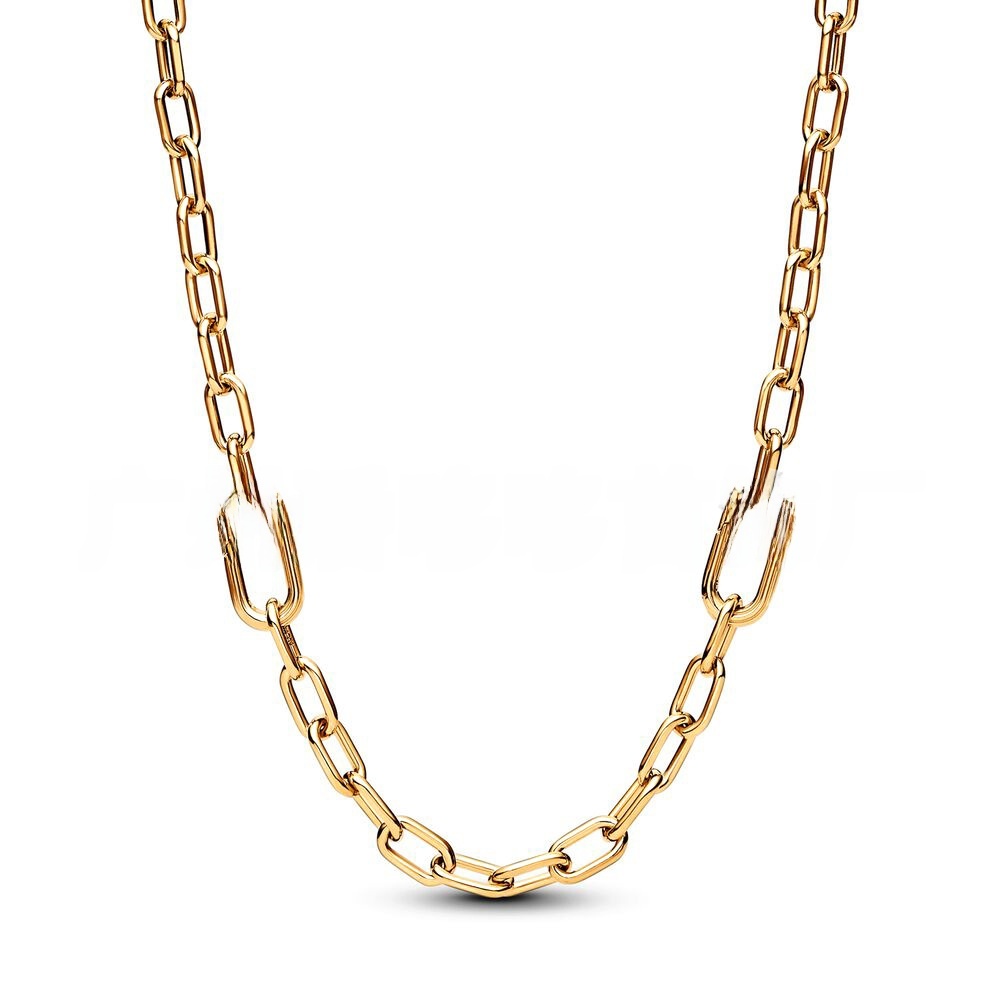 Panhui S925 White Bronze Necklace Silver Plated New ME Series Bead Bond Couple Bracelets Fashionable Jewelry Accessories