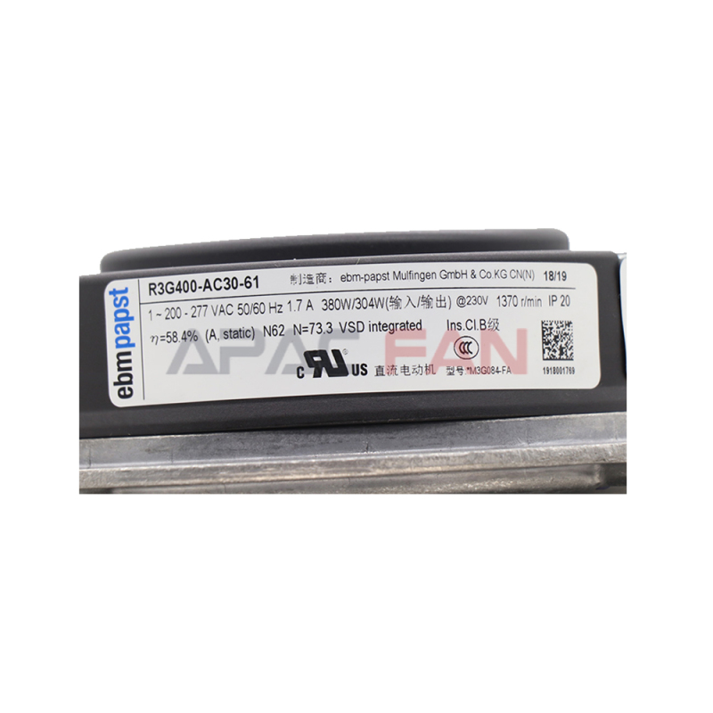 R3G400-AC30-61 ebm-papst
