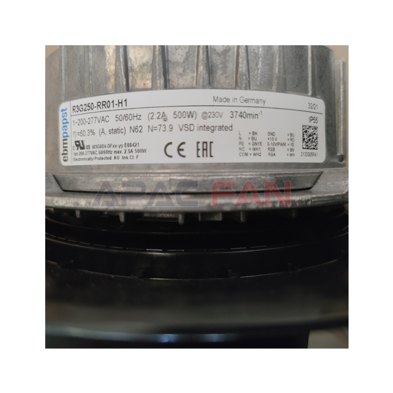 R3G250-RR01-H1 ebm-papst