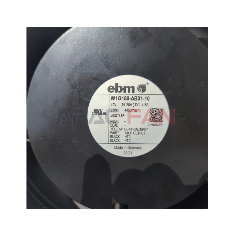 W1G180-AB31-10 ebm-papst