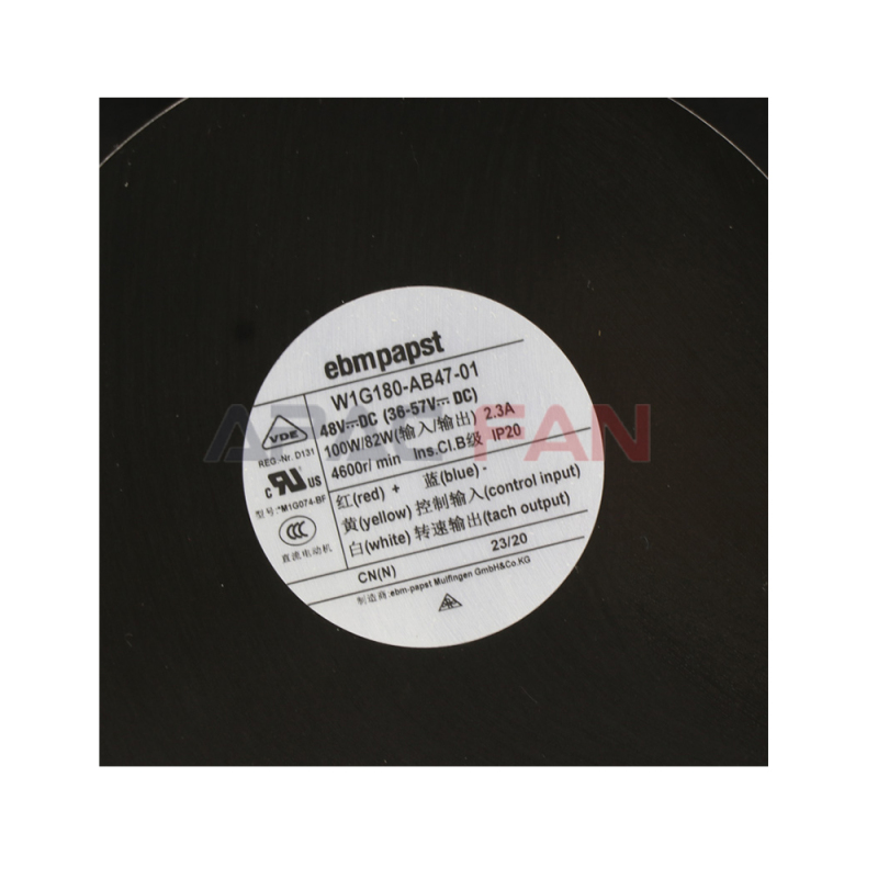 W1G180-AB47-01 ebm-papst