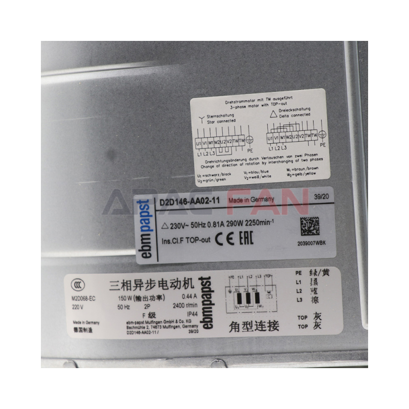 D2D146-AA02-11 ebm-papst