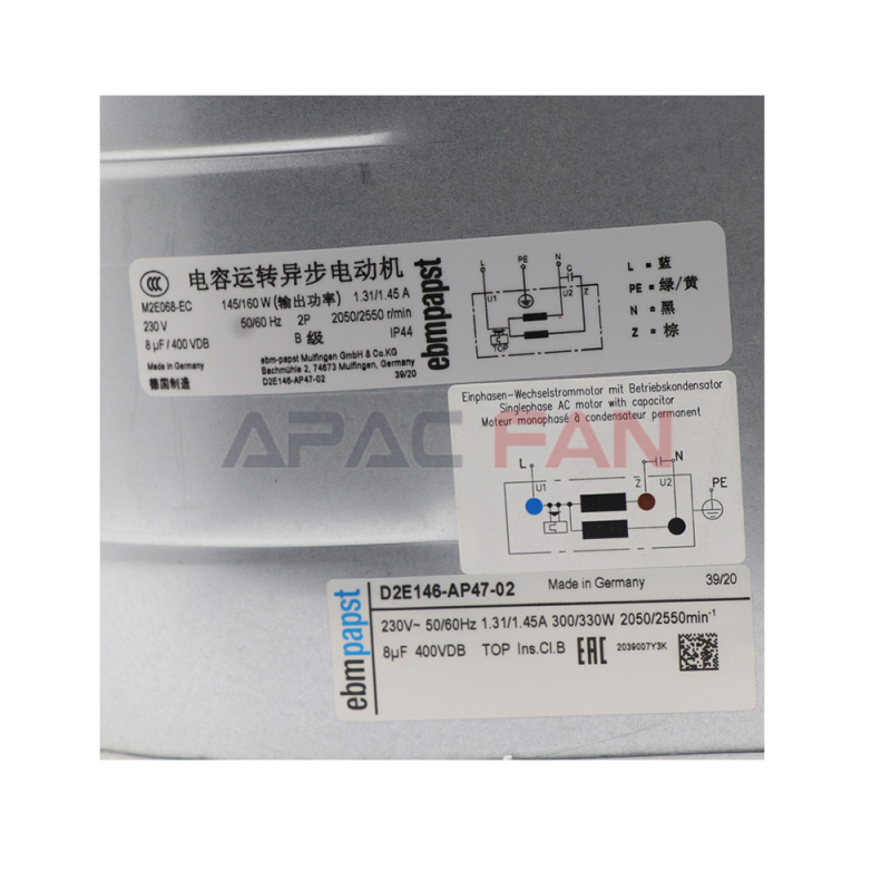 D2E146-AP47-02 ebm-papst