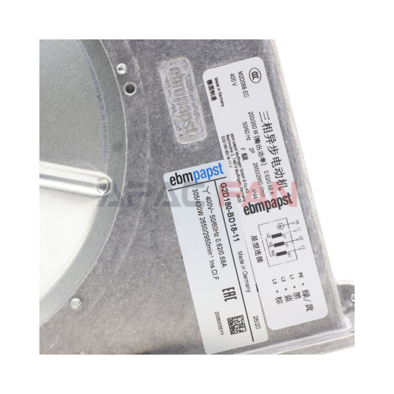 G2D180-BD18-11 ebm-papst