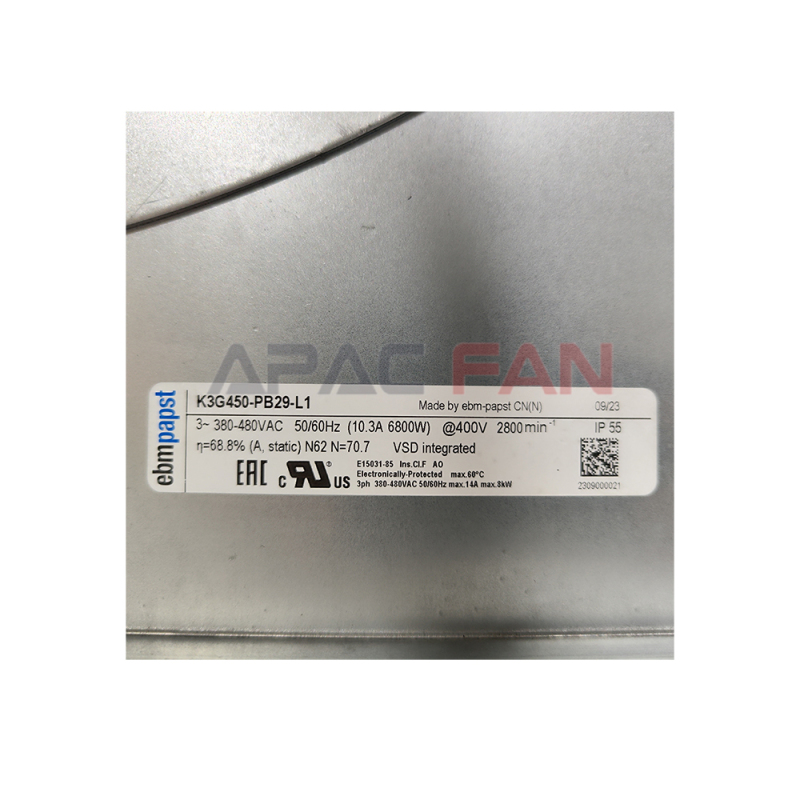 K3G450-PB29-L1 ebm-papst