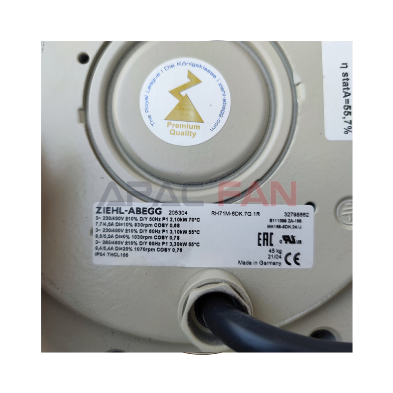RH71M-6DK.7Q.1R  ZIEHL-ABEGG