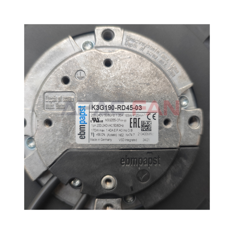 K3G190-RD45-03  ebm-papst