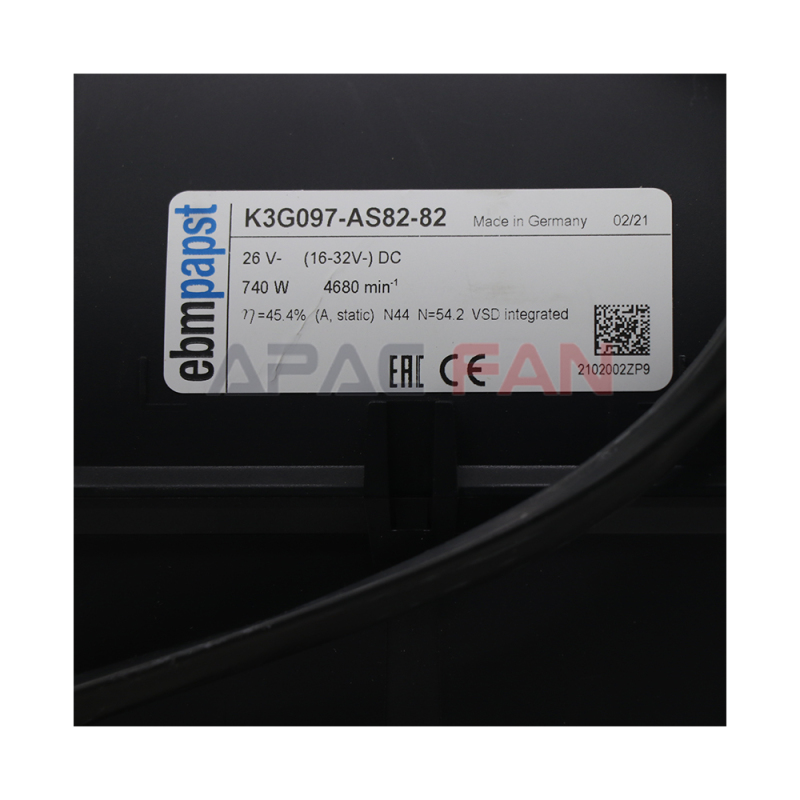 K3G097-AS82-82  ebm-papst