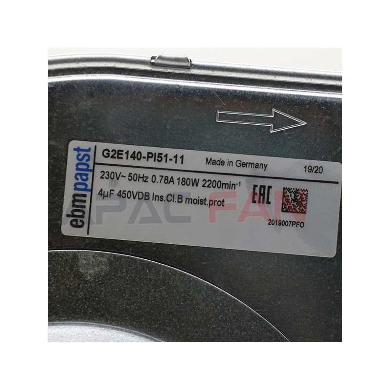 G2E140-PI51-11 ebm-papst