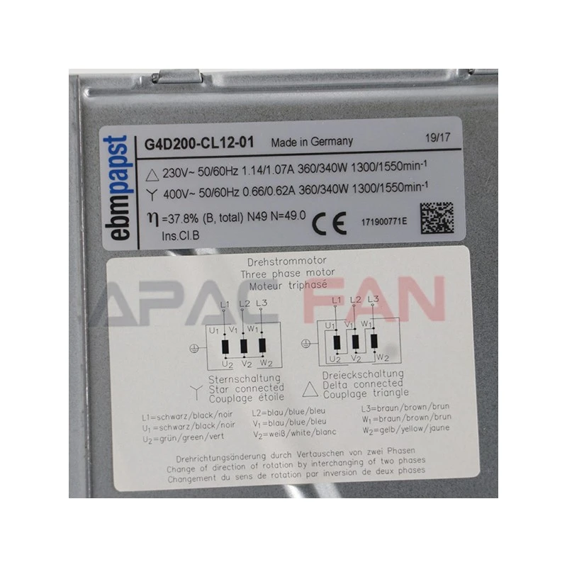 G4D200-CL12-01 ebm-papst