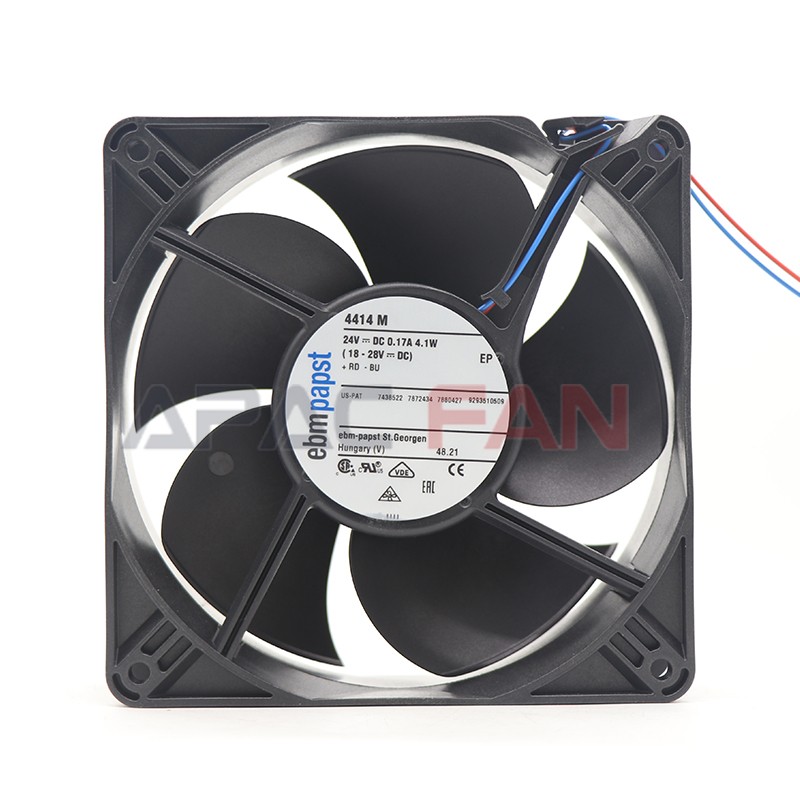 4414m Fan Control Module 4414M ebm-papst 24V Compact Fan 119×119×38mm