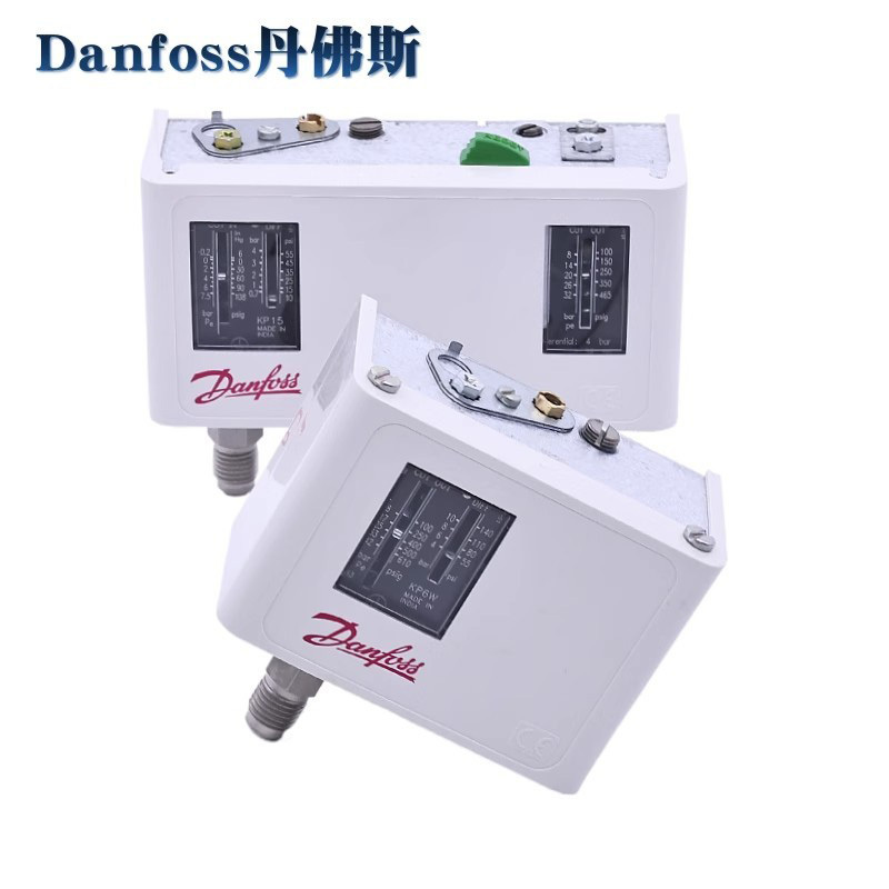 Danfoss High and Low Pressure Controllers KP1-KP2-KP5-KP6-KP36 Single and Double Pressure Switch