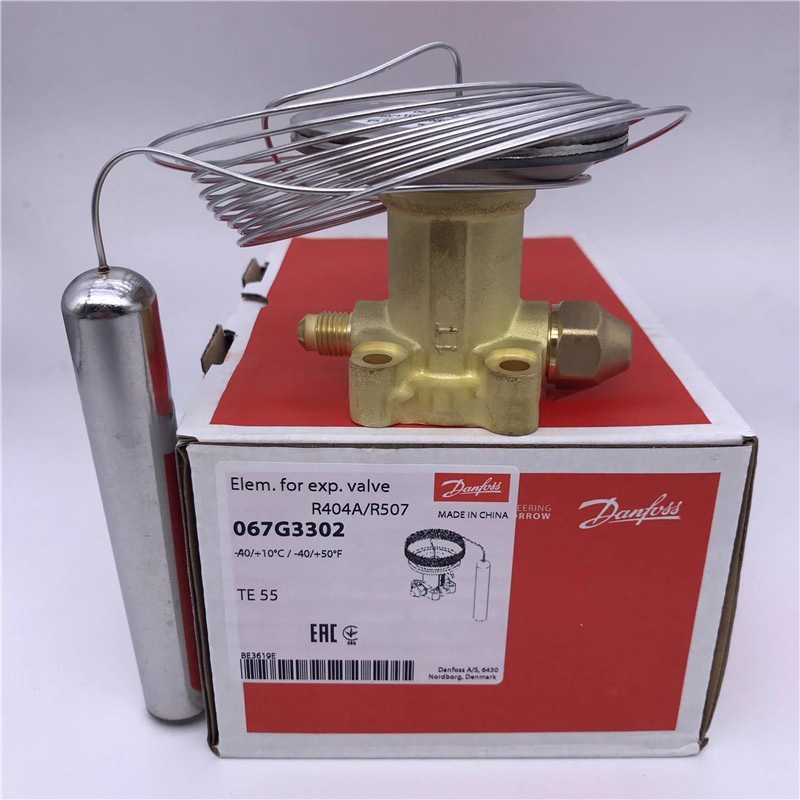 Danfoss Expansion Valve TES55 067G3302 067G3301 067G3305 067G3306