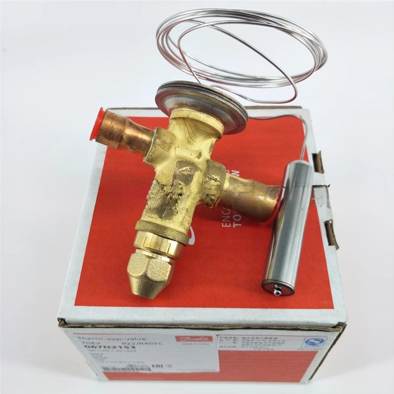 Genuine Danfoss Thermostatic Expansion Valve TGEX6 067N2153 Air Conditioning Expansion Valve R22 R407C TGEX6