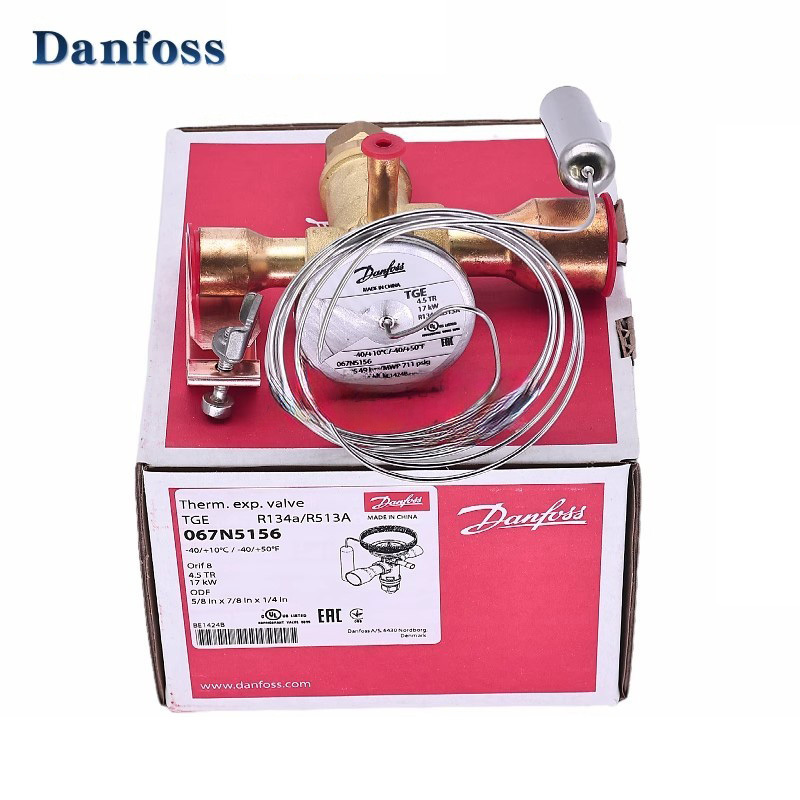 Danfoss R134a Expansion Valve TGEN1.5/2.5/3.5/4.5/TGE7/8/10/12/17