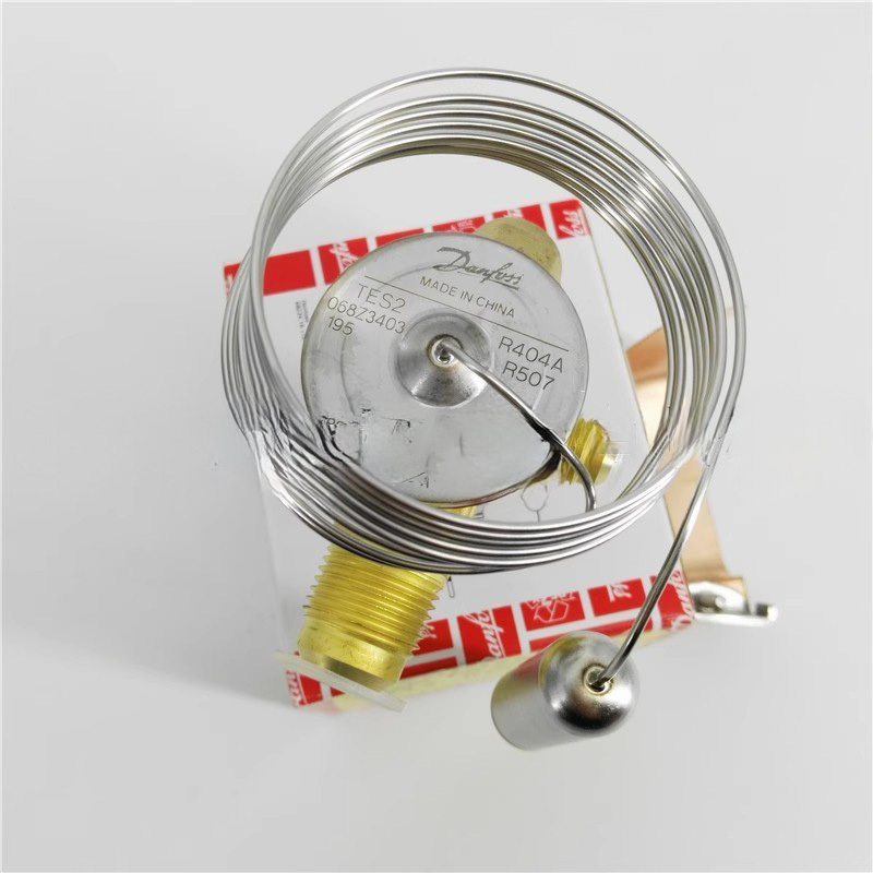 Original Danfoss Thermostatic Expansion Valve TES2 068Z3403 External Balance R404A with Valve Core
