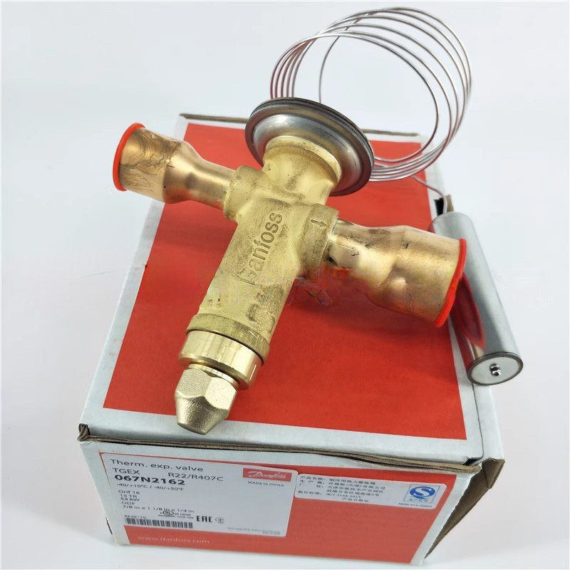 Original Danfoss Expansion Valve TGEX15 067N2162 Welded Refrigeration Accessories Thermostatic Expansion Valve