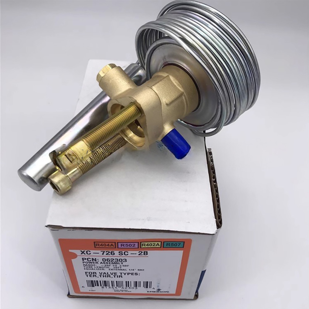 Emerson Expansion Valve Power Head XC-726 SC-2B Temperature