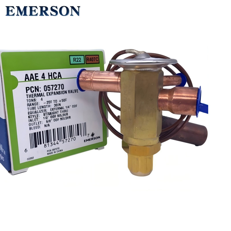 Genuine Emerson  Thermostatic Expansion Valve AAE 4 HCA, 4HP expansion valve for cold storage and air conditioning.