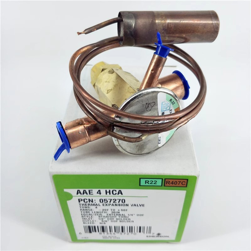 Genuine Emerson  Thermostatic Expansion Valve AAE 4 HCA, 4HP expansion valve for cold storage and air conditioning.