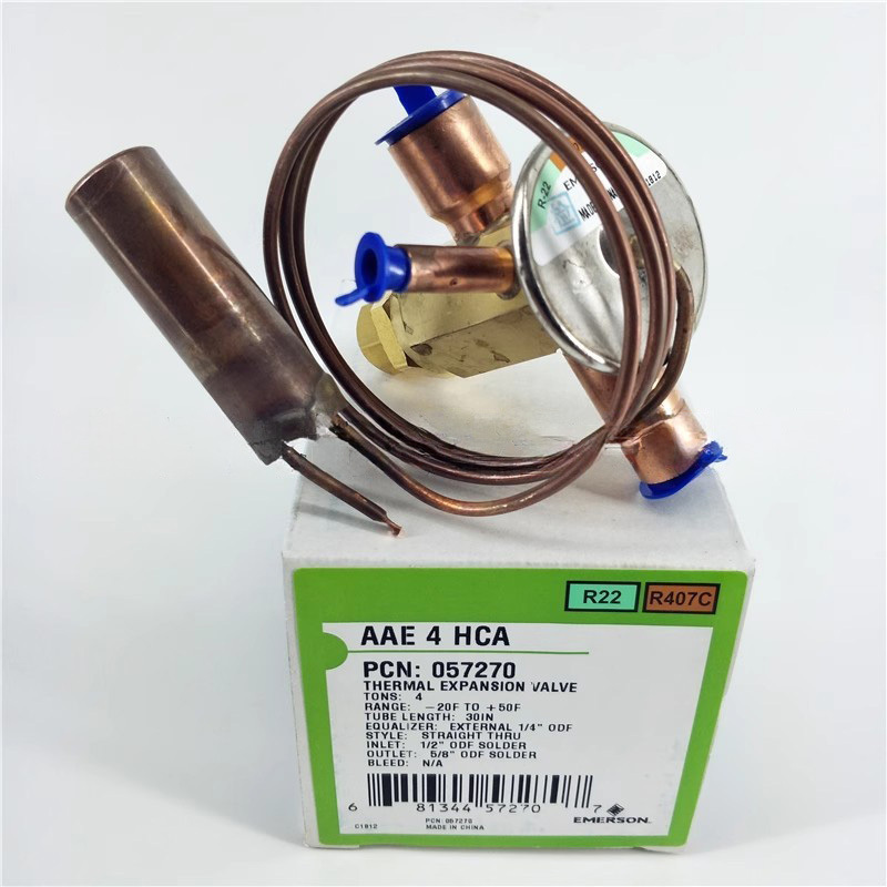 Genuine Emerson  Thermostatic Expansion Valve AAE 4 HCA, 4HP expansion valve for cold storage and air conditioning.