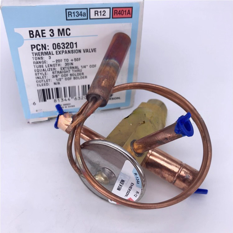 Original Emerson expansion valve AAEBAE1MC/BAE2MC/BAE3MC thermostatic expansion valve 134A