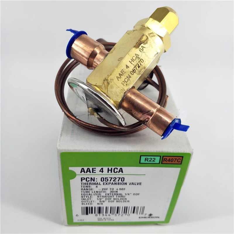 Genuine Emerson  Thermostatic Expansion Valve AAE 4 HCA, 4HP expansion valve for cold storage and air conditioning.