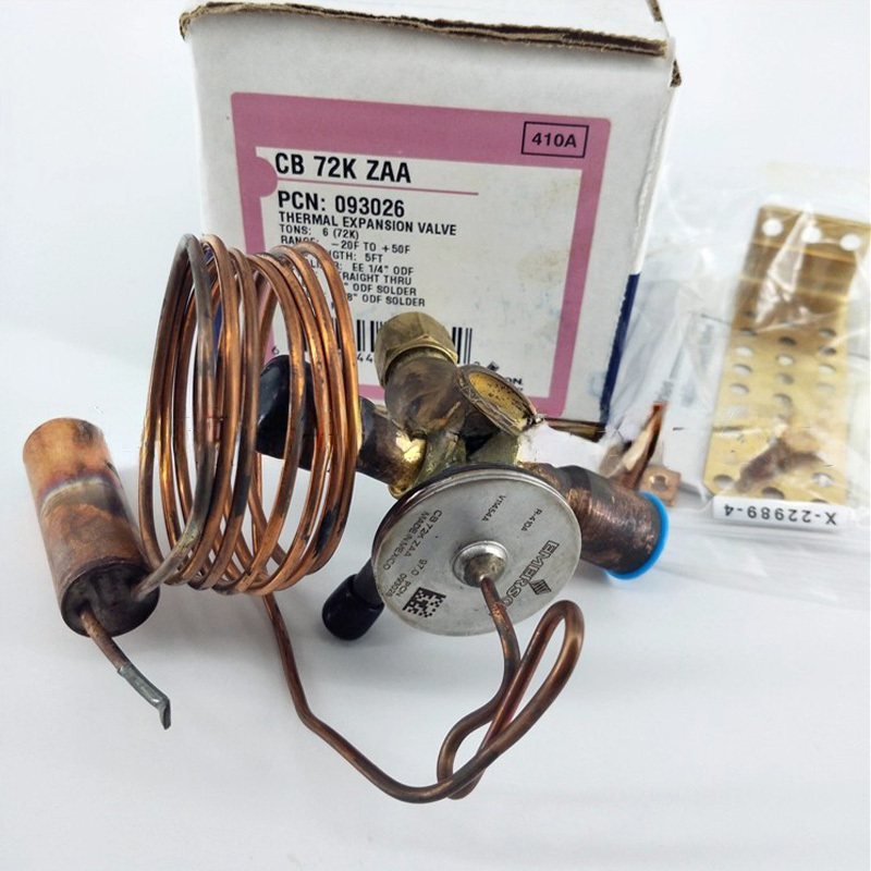 Emerson thermostatic expansion valve CB72K ZAA, refrigerant R410A, air conditioning/cold storage CB48K ZAA