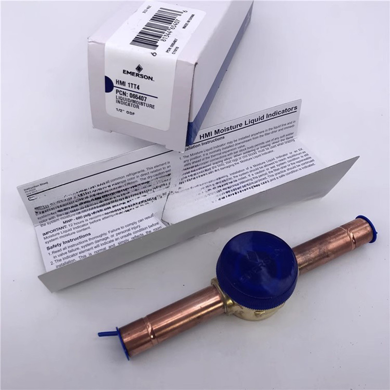 Emerson HMI-1TT4 sight glass with 1/2-inch welded sight glass for air conditioning and cold storage instruments 1TT4